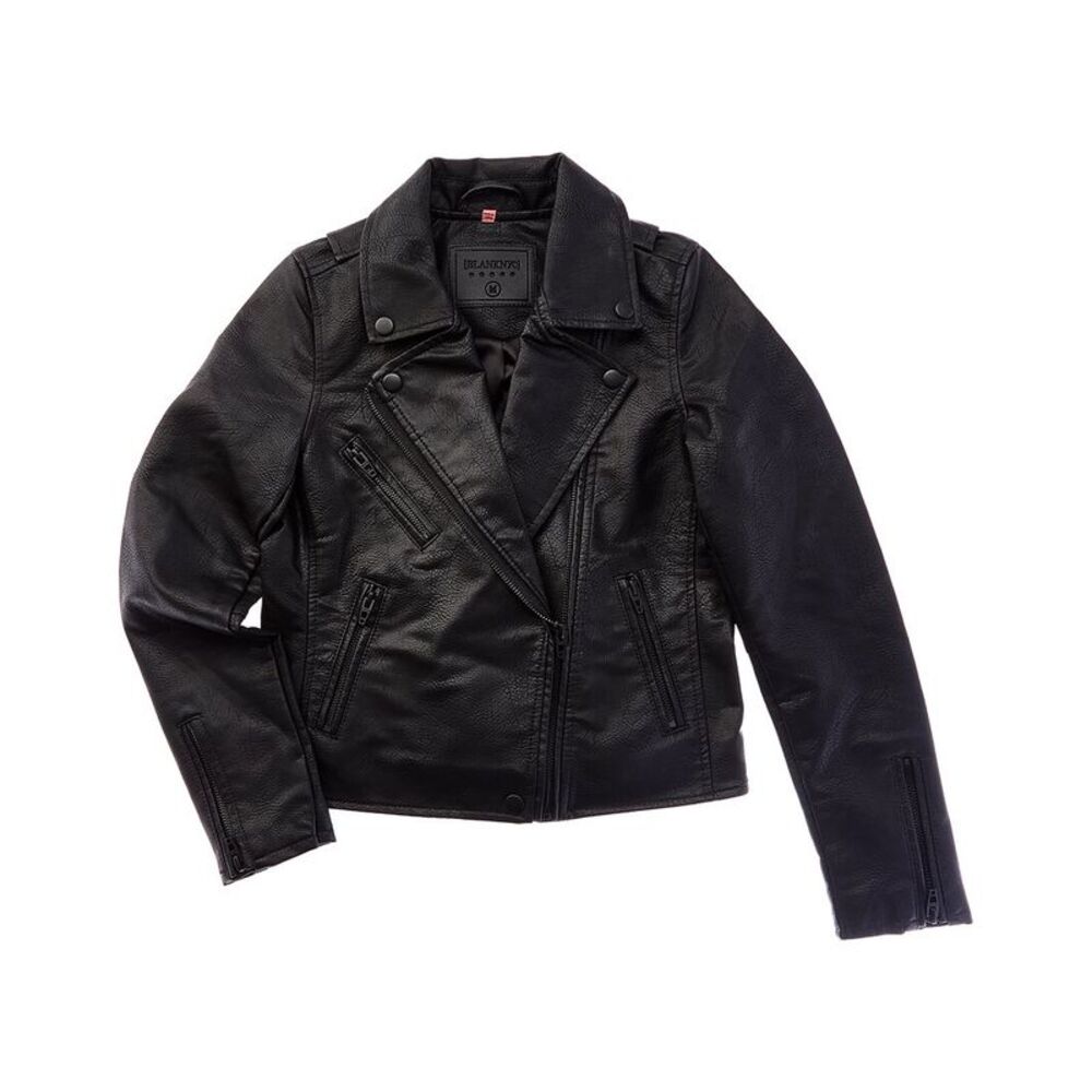 Blank Nyc Girls Moto Jacket, Black